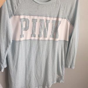 Long sleeve blue shirt